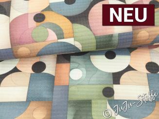 Musselin geometrische Formen Oeko-Tex® 