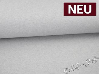 Canvas uni hellgrau meliert Oeko-Tex® 