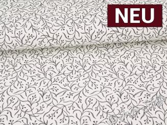 Canvas Zweige schwarz Oeko-Tex® 