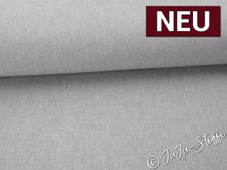 Outdoorstoff Dralon® uni grau meliert 