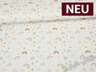 Baumwolle Premium Regenbogen Oeko-Tex® 