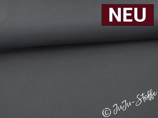 Canvas uni dunkelgrau Oeko-Tex® 