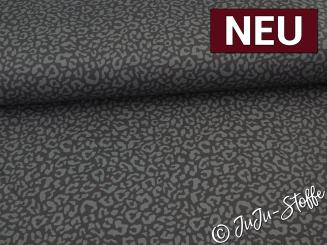 Canvas Leo schwarz Oeko-Tex® 