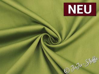Baumwollsatin uni grün Oeko-Tex® 