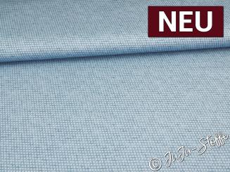 Baumwollsatin Quadrate blau Oeko-Tex® 