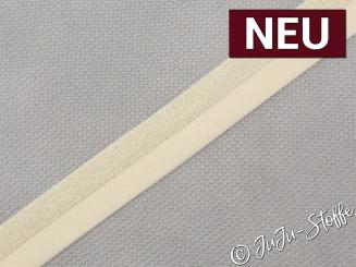 Falzgummi Glitzer beige Breite 20mm 