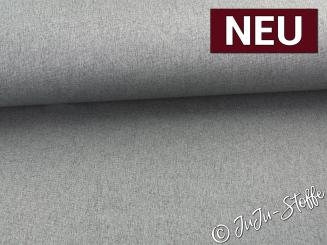 Dekostoff mit Fleeceabseite uni grün meliert 