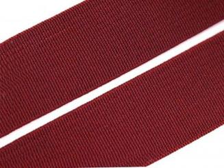 Gummiband Gummilitze 20mm bordeaux 