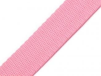 Gurtband Breite 25 mm rosa 
