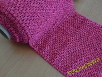 elastisches Netz Gummiband 24cm pink 