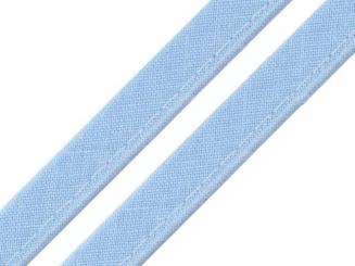 Paspel Biese Baumwolle 12 mm hellblau 