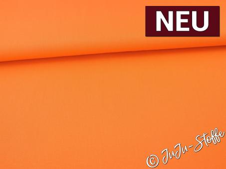 Baumwolle uni orange Oeko-Tex® 