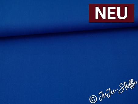 Baumwolle uni royalblau Oeko-Tex® 