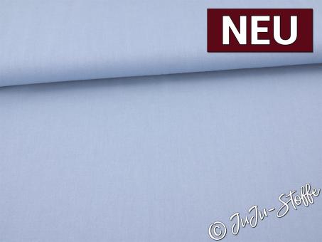 Baumwolle uni rauchblau Oeko-Tex® 