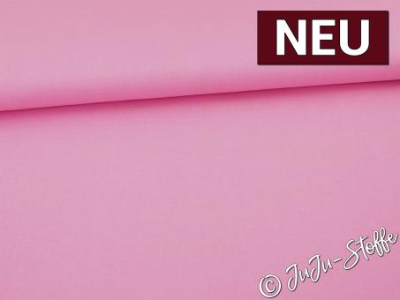 Baumwolle uni rosa Oeko-Tex® 