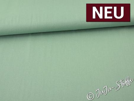 Baumwolle uni dusty green Oeko-Tex® 