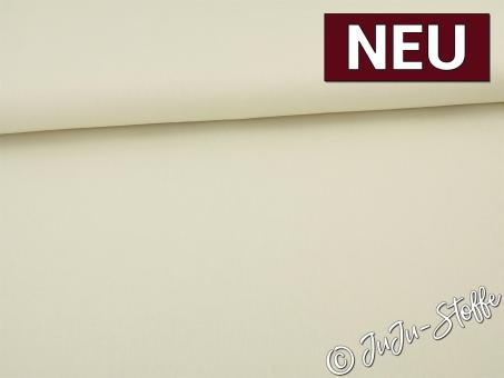Baumwolle uni cremeweiß Oeko-Tex® 