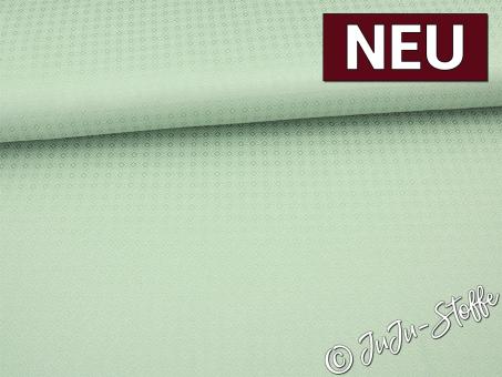 Jacquard Webware Rauten salbei Oeko-Tex® 