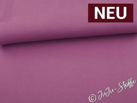 Bündchen extra breit lila Schlauchware Oeko-Tex® 