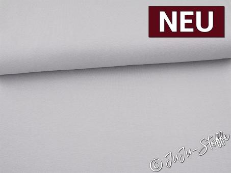 Bündchen extra breit hellgrau Schlauchware Oeko-Tex® 