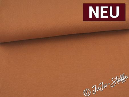 Bündchen extra breit cognac Schlauchware Oeko-Tex® 