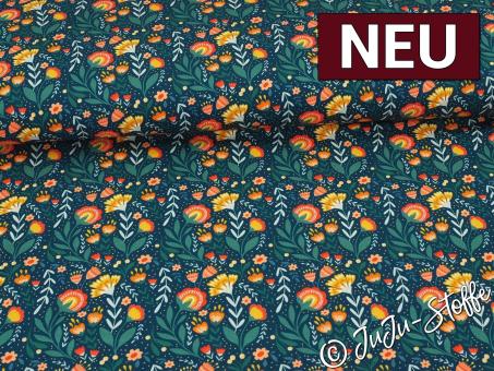 French Terry Fields of Joy by Claire's Creative Forest Oeko-Tex® 