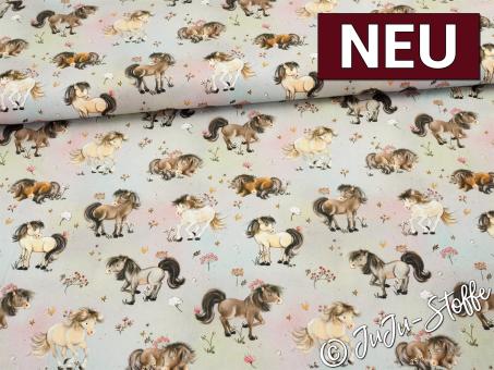 Baumwolle Traumpferde Oeko-Tex® 