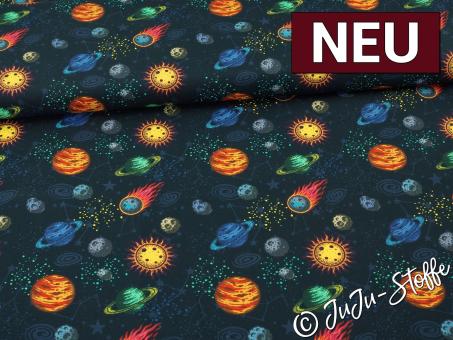 Baumwolle Planeten Oeko-Tex® 