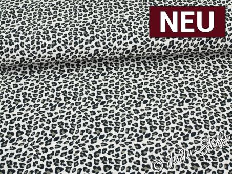 Ripp-Jersey Leo naturweiß Oeko-Tex® 