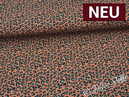 Ripp-Jersey Leo terra Oeko-Tex® 