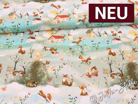 Baumwolle Fuchsfrühling Oeko-Tex® 