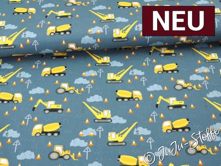 Jersey Baustelle by JaTiJu Oeko-Tex® 