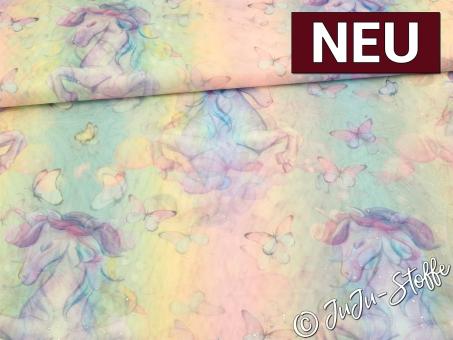 Tüll Einhorn mit Glitzer 