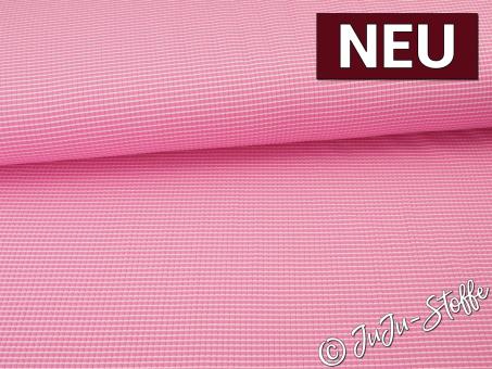 Ripp-Jersey Streifen pink Oeko-Tex® 
