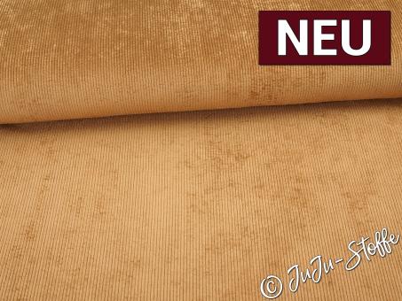Cord uni cognac 