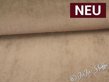 Cord uni taupe 