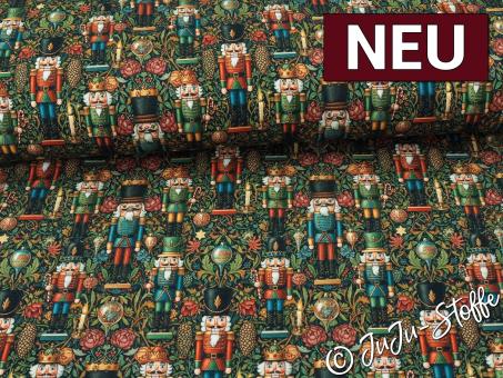 French Terry brushed Nussknacker Oeko-Tex® 