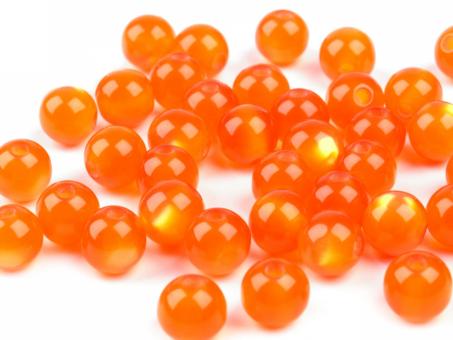 Perle Katzenauge orange 