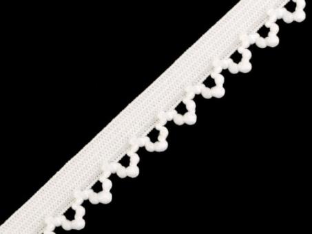 Gummi mit Verzierung off-white 