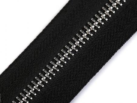 Endlos-Reißverschluss Metall 5mm schwarz 