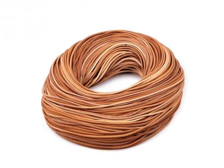 Lederband 2mm cognac 