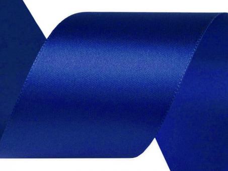 Satinband 40mm royalblau 