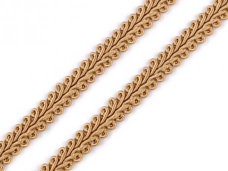 Borte 8mm goldbraun 