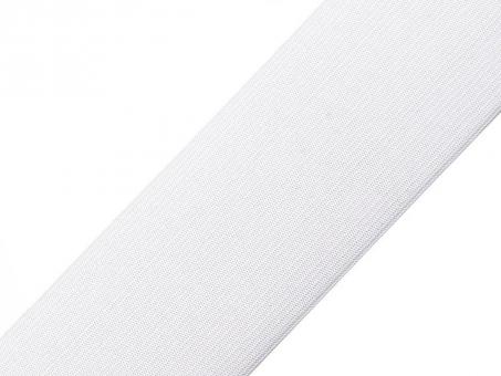 Gummiband Gummilitze 40mm weiß 