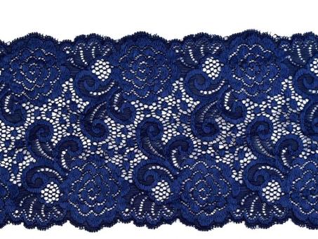 Elastische Spitze blau 15cm 