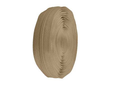 Endlos Reißverschluss 5mm naturbraun 