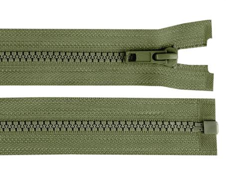 Reißverschluss teilbar 45cm oliv 