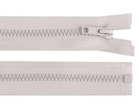 Reißverschluss teilbar 45cm hellgrau 