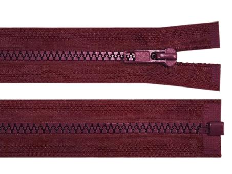 Reißverschluss teilbar 50cm aubergine 
