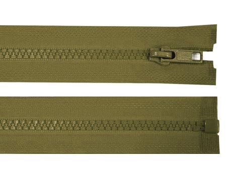 Reißverschluss teilbar 65cm army 